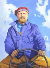 George on a Windy Day