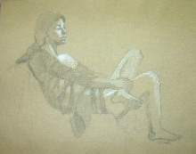 Lady with a Black Shawl