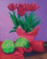 Artichokes and Tulips
